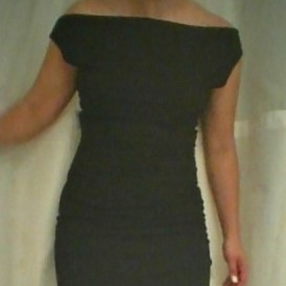 Wear this to church, cocktail party or a funeral.
